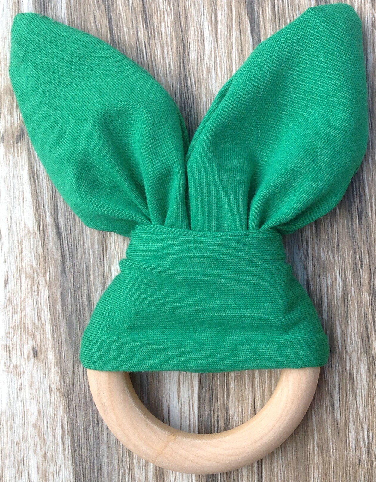 Natural Wooden Baby Teether for Safe, Gentle Teething Relief