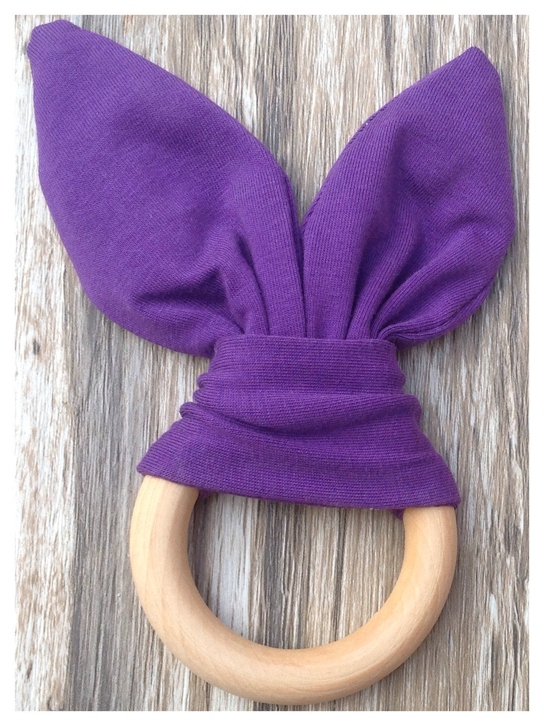 Natural Wooden Baby Teether for Safe, Gentle Teething Relief