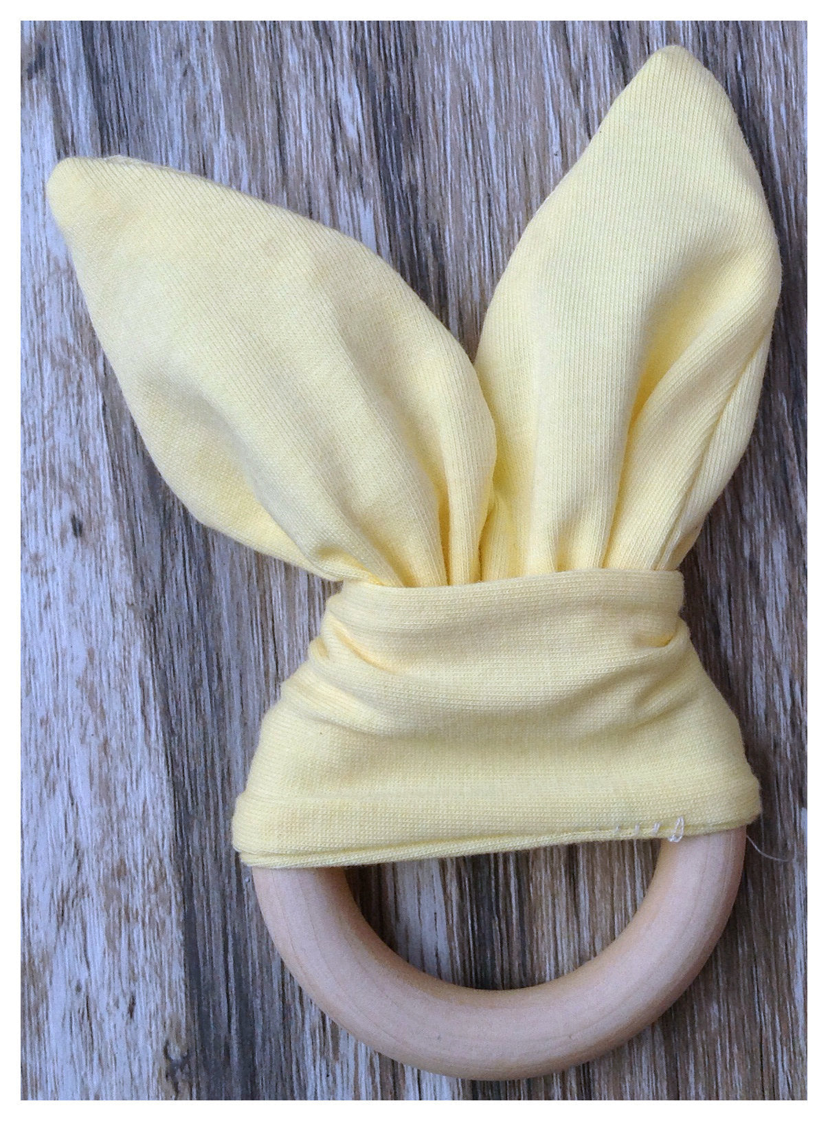 Natural Wooden Baby Teether for Safe, Gentle Teething Relief