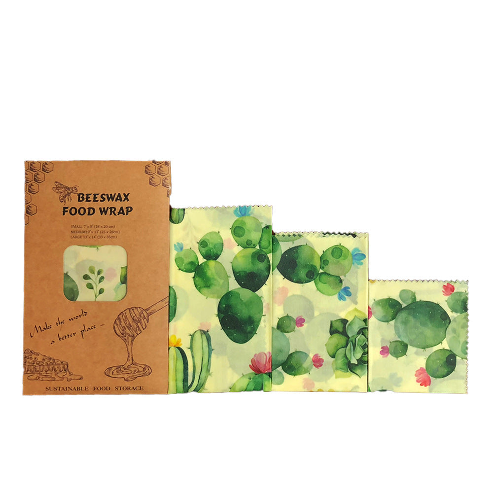 Fresh Food Longer with Reusable Beeswax Wraps