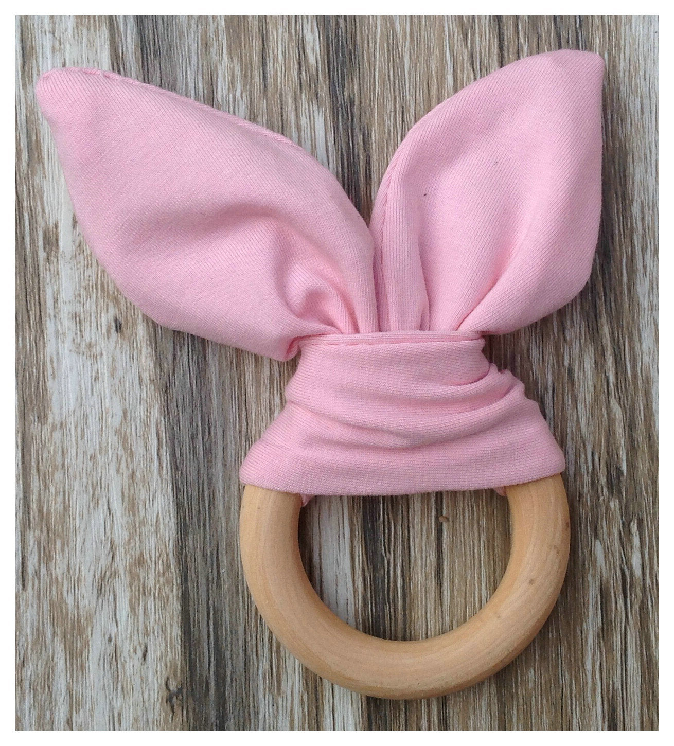 Natural Wooden Baby Teether for Safe, Gentle Teething Relief