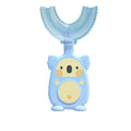 Soft Silicone U-Shaped Toothbrush for Kids Daily Care
