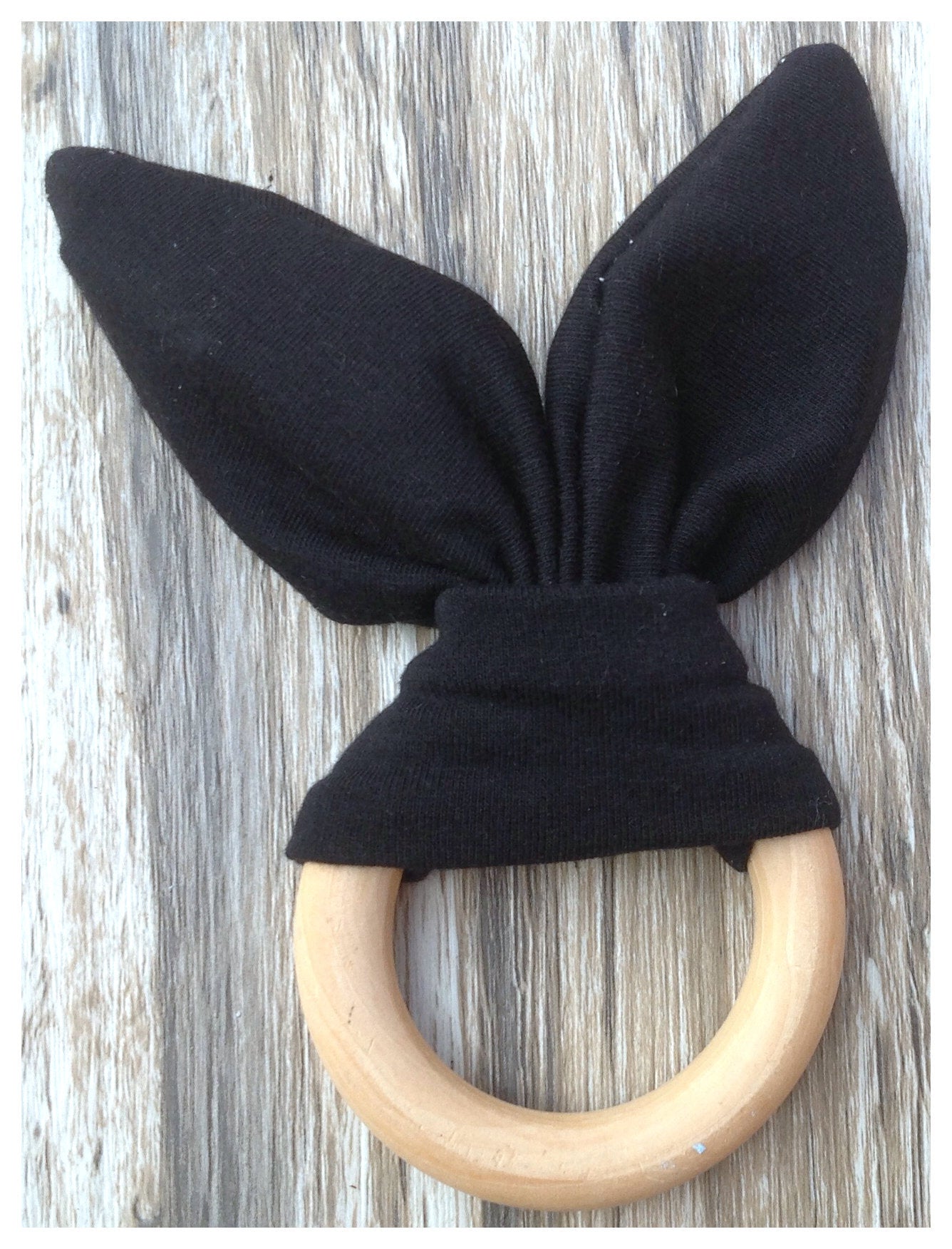Natural Wooden Baby Teether for Safe, Gentle Teething Relief