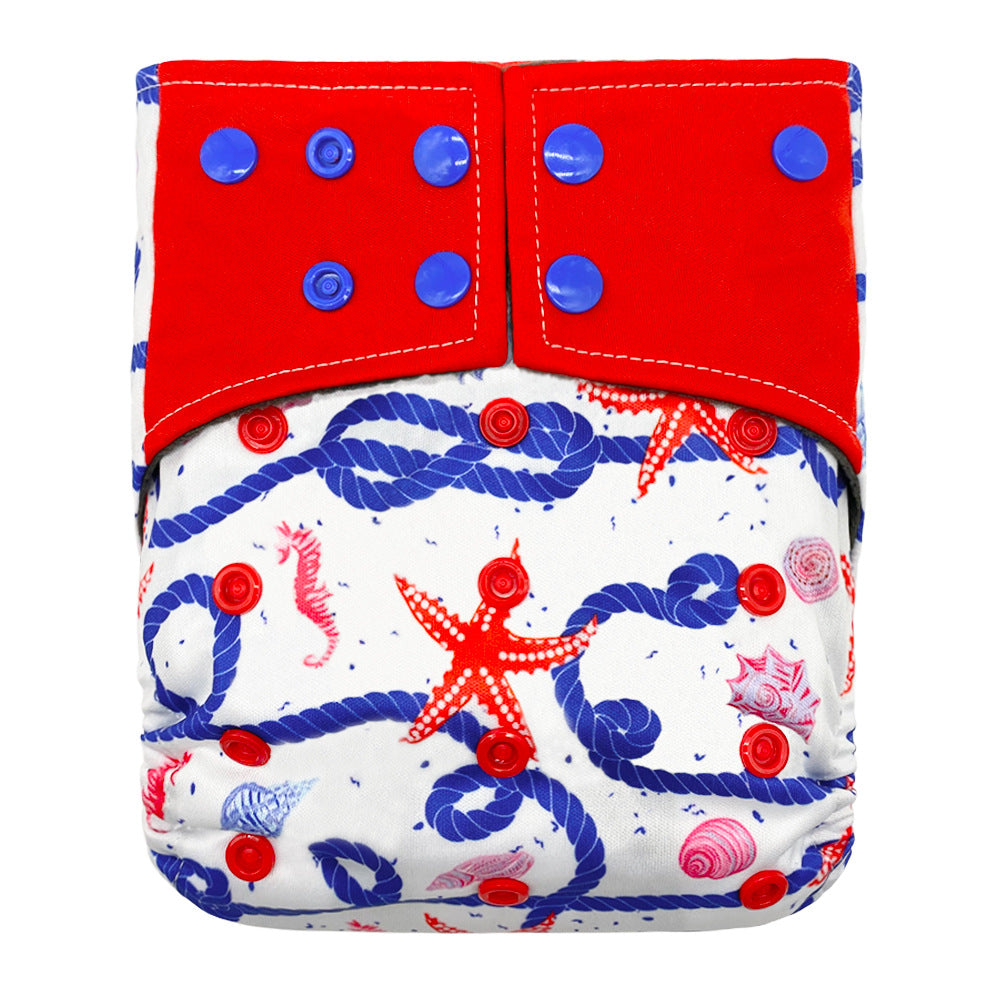 Ultra-Soft Bamboo Cloth Diapers for Sensitive Baby Skin