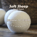 Natural Wool Dryer Balls for Faster, Wrinkle-Free Laundry