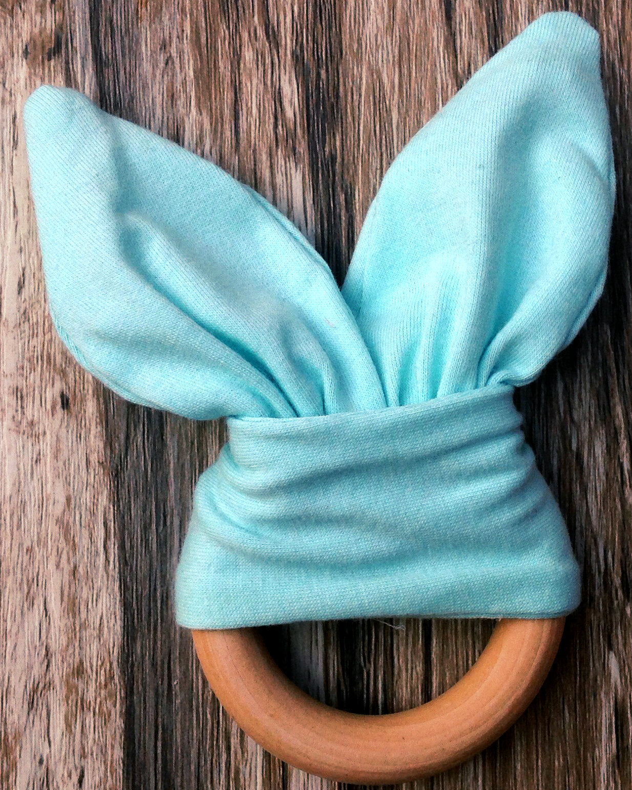 Natural Wooden Baby Teether for Safe, Gentle Teething Relief