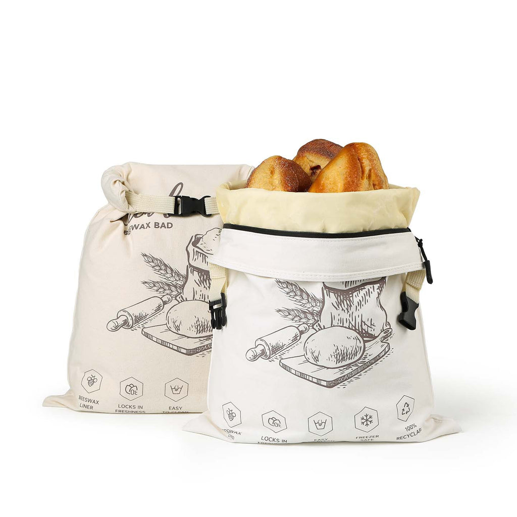 Keep Bread Fresh Naturally with Reusable Beeswax Bag
