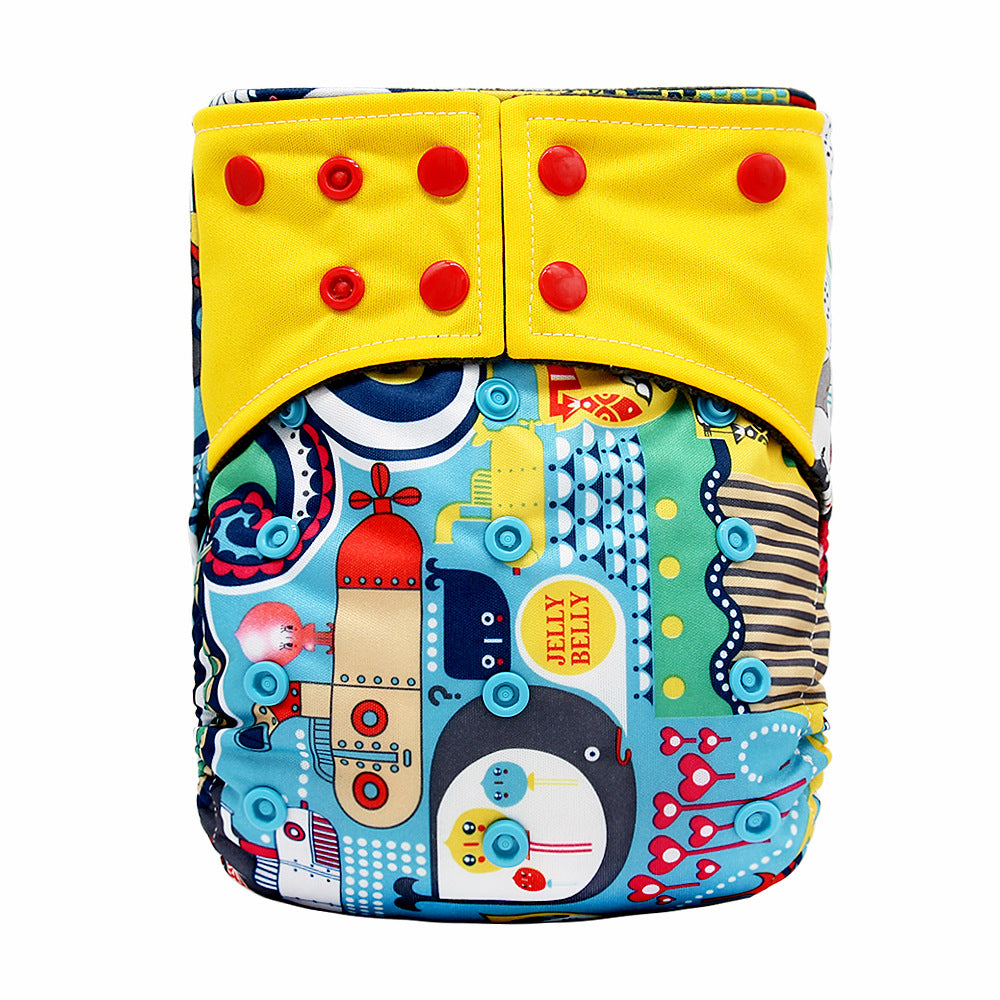 Ultra-Soft Bamboo Cloth Diapers for Sensitive Baby Skin
